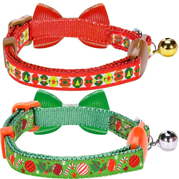 Blueberry Pet - Christmas Holiday Fun Cat Collar