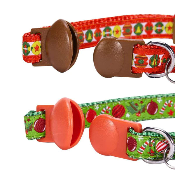 Blueberry Pet - Christmas Holiday Fun Cat Collar