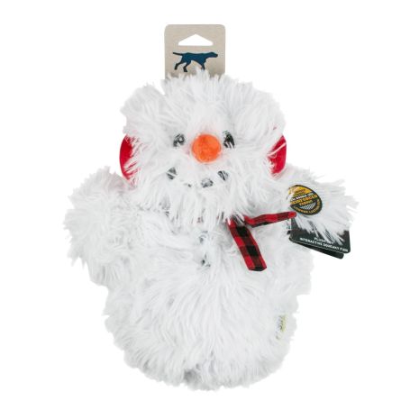 Tall Tails - Fluffy Snowman Dog Toy