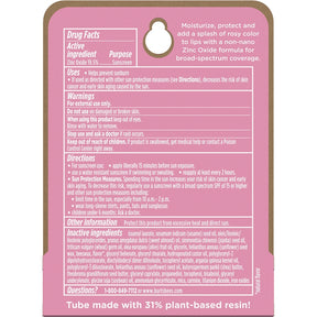 Burt's Bees - Tinted Lip SPF 30 Wild Peony
