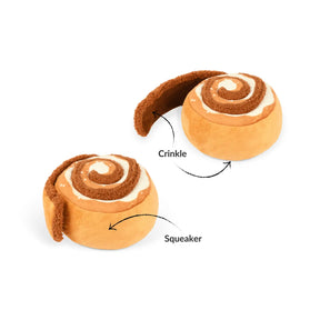 P.L.A.Y Pet Lifestyle And You - Cinnabone Cinnamon Roll With Squeakr/Crinkle-Mutt Cup Cafe