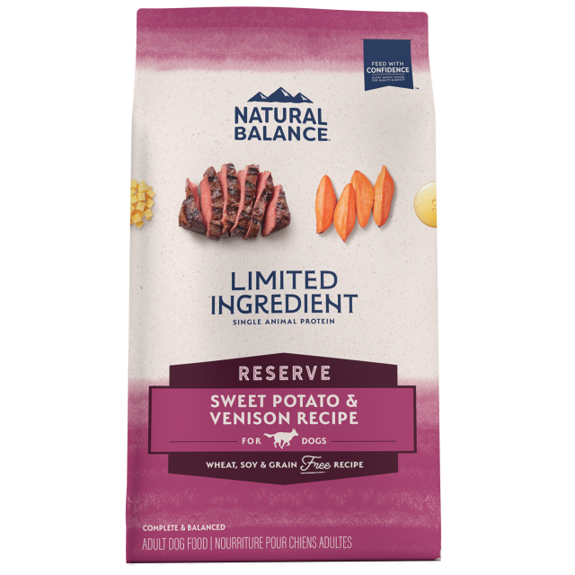 Natural Balance LID Limited Ingredient Diets - All Breeds, Adult Dog Grain Free Sweet Potato & Venison Formula Dry Dog Food - Southern Agriculture 