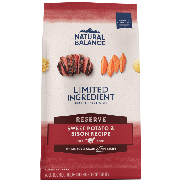 Natural Balance LID Limited Ingredient Diets - All Breeds, Adult Dog Grain Free Sweet Potato & Bison Formula Dry Dog Food - Southern Agriculture 