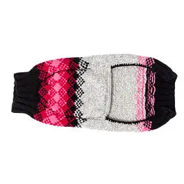 Chilly Dog - Dog Sweater Fairisle Pink Diamond - Southern Agriculture 