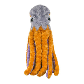 Tall Tails - Octopus With Rope Inside Plus Crinkle & Squeaker - Southern Agriculture 
