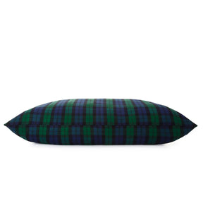 The Foggy Dog - Dog Bed Black Watch Plaid Flannel