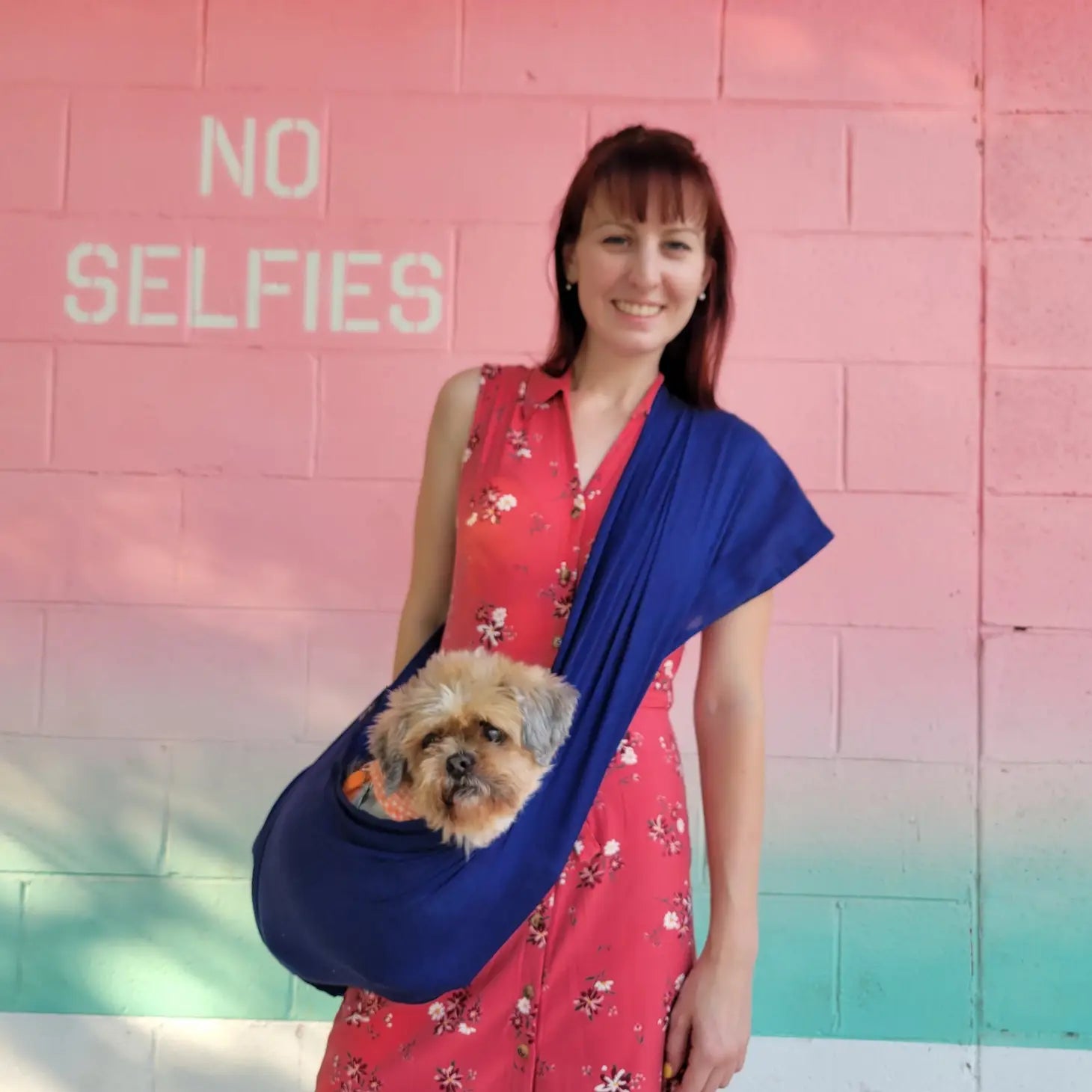 Walking Pet- Pet Sling Sapphire