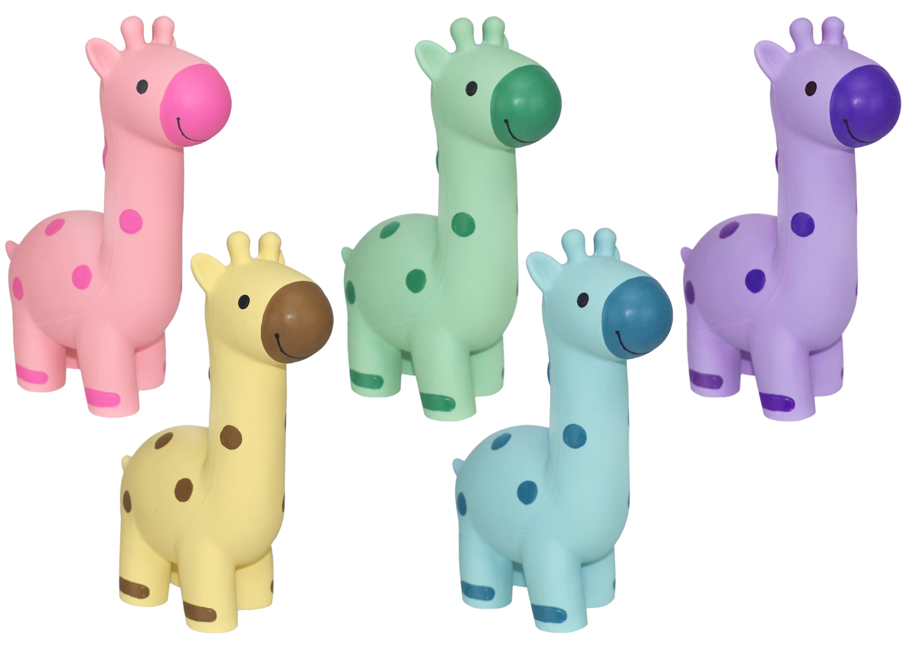 Multipet - MiniPet Latex Giraffe Dog Toys - Southern Agriculture 