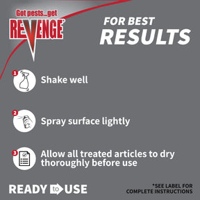 Bonide - Revenge Bed Bug Killer Ready to Use Kills on Contact - Southern Agriculture 