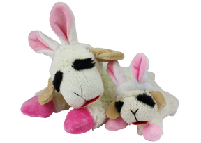 Multipet - Lambchop wirh Bunny Ears Dog Toy