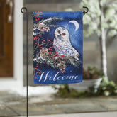 Evergreen Enterprises- Flag Owl's Winter Greeting