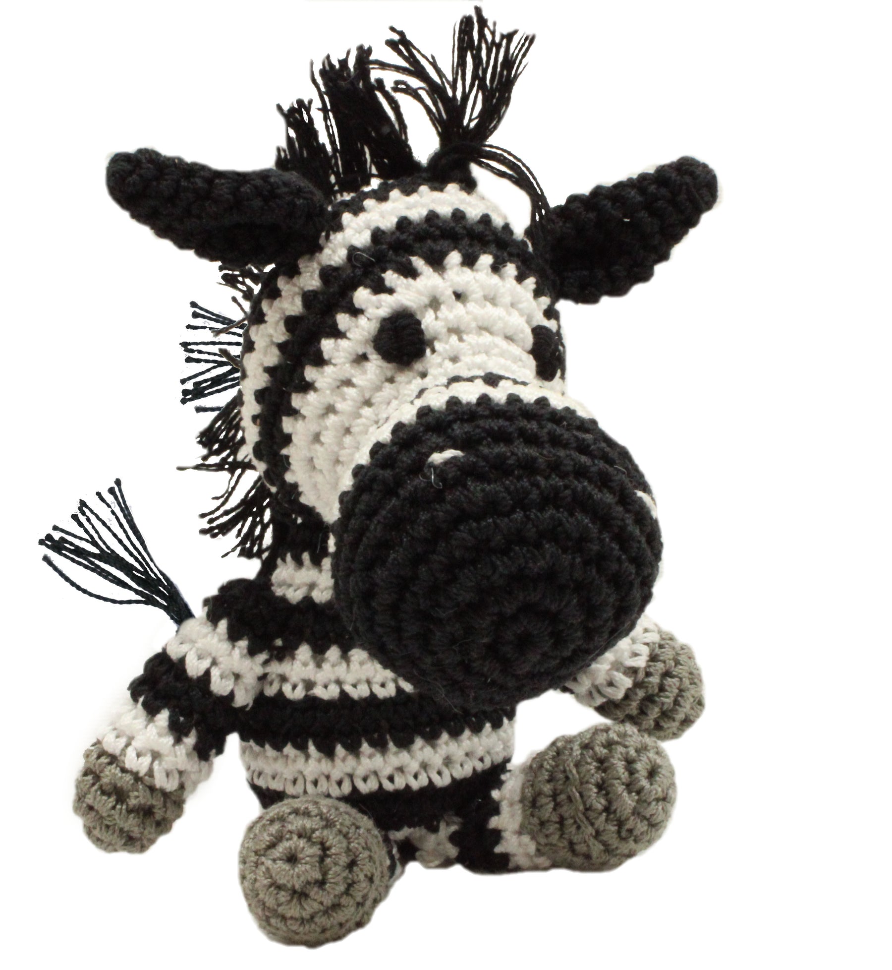 Mirage Pet Product - Knit Knacks Zsa Zsa The Zebra Organic Cotton for Small Dogs