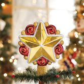 Old World Christmas - Swirly Star Tree Top