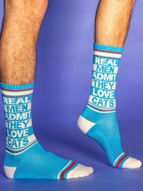 Gumball Poodle - Socks Real Men Admit they Love Cats