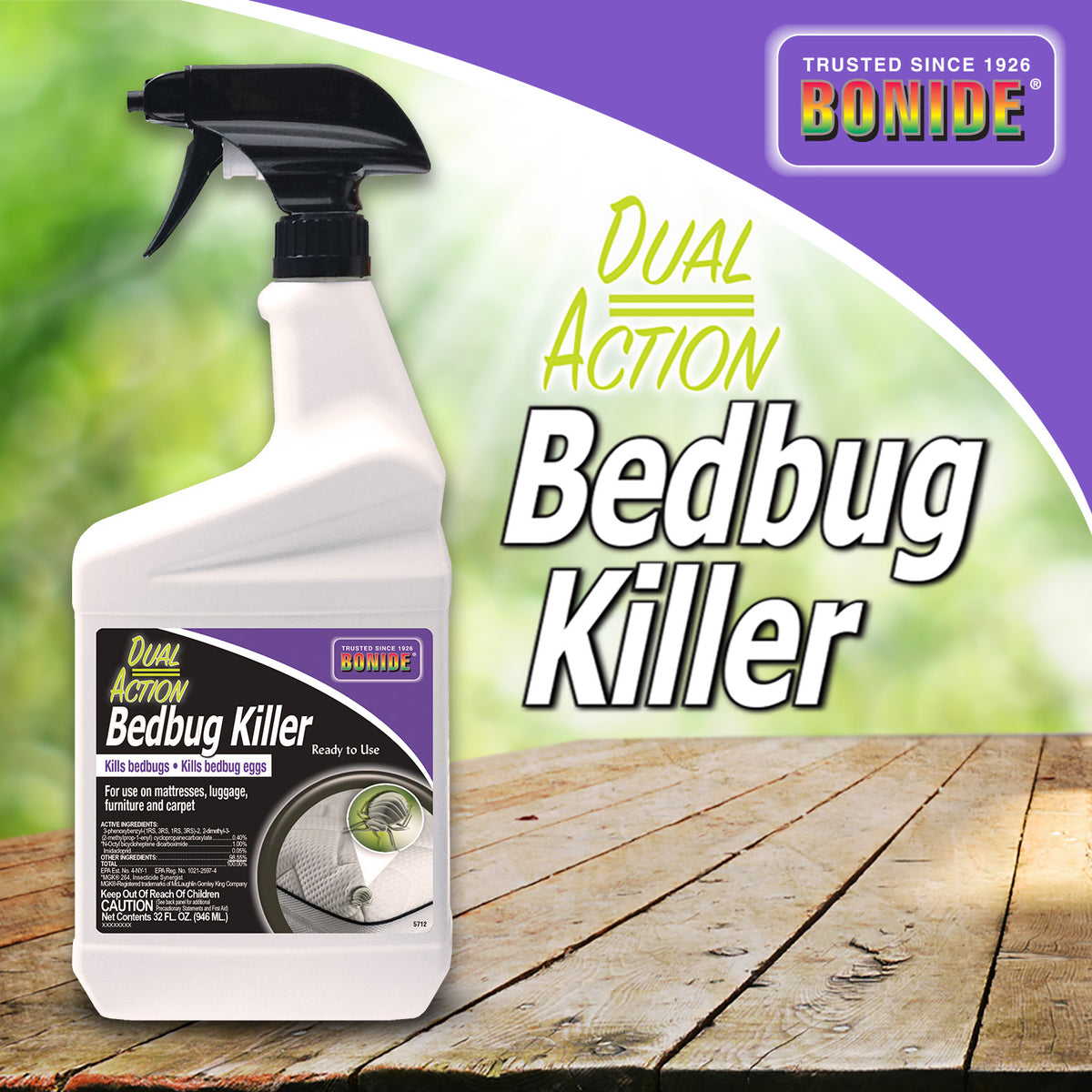Bonide -  Revenge Dual Action Bed Bug Killer Ready To Use - Southern Agriculture 