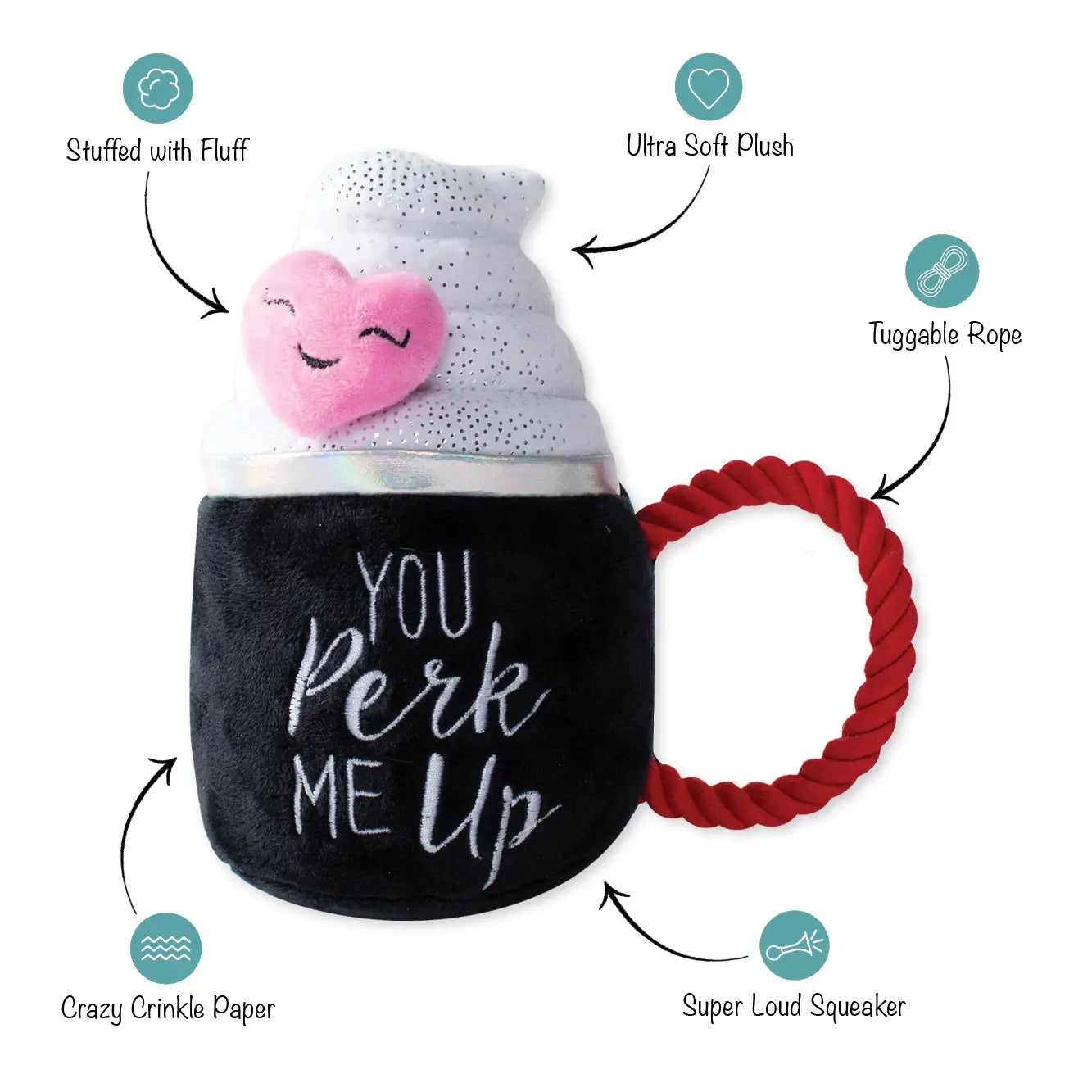 Petshop by Fringe Studio - Dog Toy You Perk Me Up - Southern Agriculture 