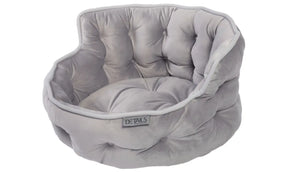 Precious Tails - Cuddler Round Tufted Velvet Pet Bed - Southern Agriculture 