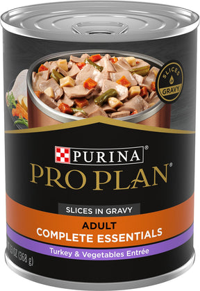 Purina Pro Plan Savor - All Breeds, Adult Dog Turkey & Vegetables Entree Slices in Gravy Canned Dog Food-Southern Agriculture