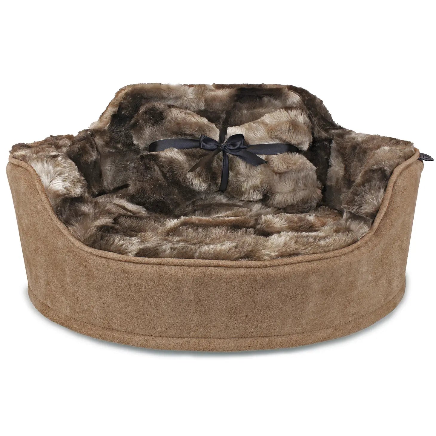 Precious Tails - Princess Pet Bed with Bone Pillow - Southern Agriculture 