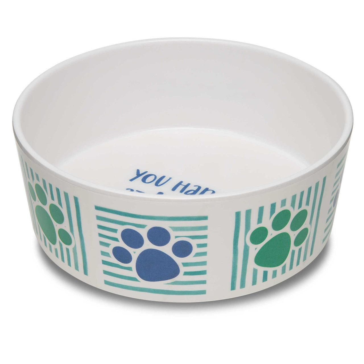 Loving Pets Inc. - You Had Me At Woof Bowl Striped