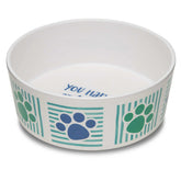 Loving Pets Inc. - You Had Me At Woof Bowl Striped