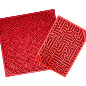 Enrichment Dog Lick Mat - "Love" Heart Design - Southern Agriculture 
