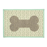 Geo Bone  Aqua Fashion Mat - Southern Agriculture