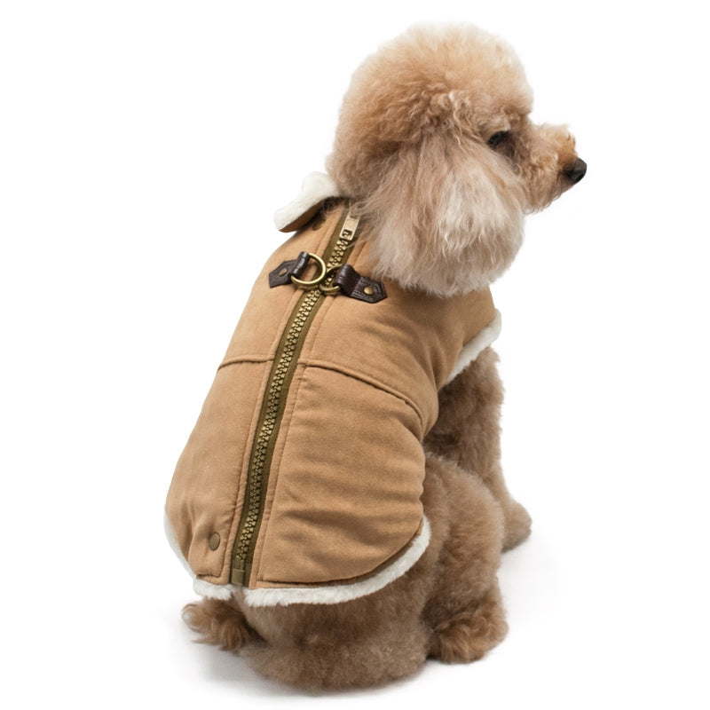 Dogo Pet - Coat Runner Furry Beige - Southern Agriculture 