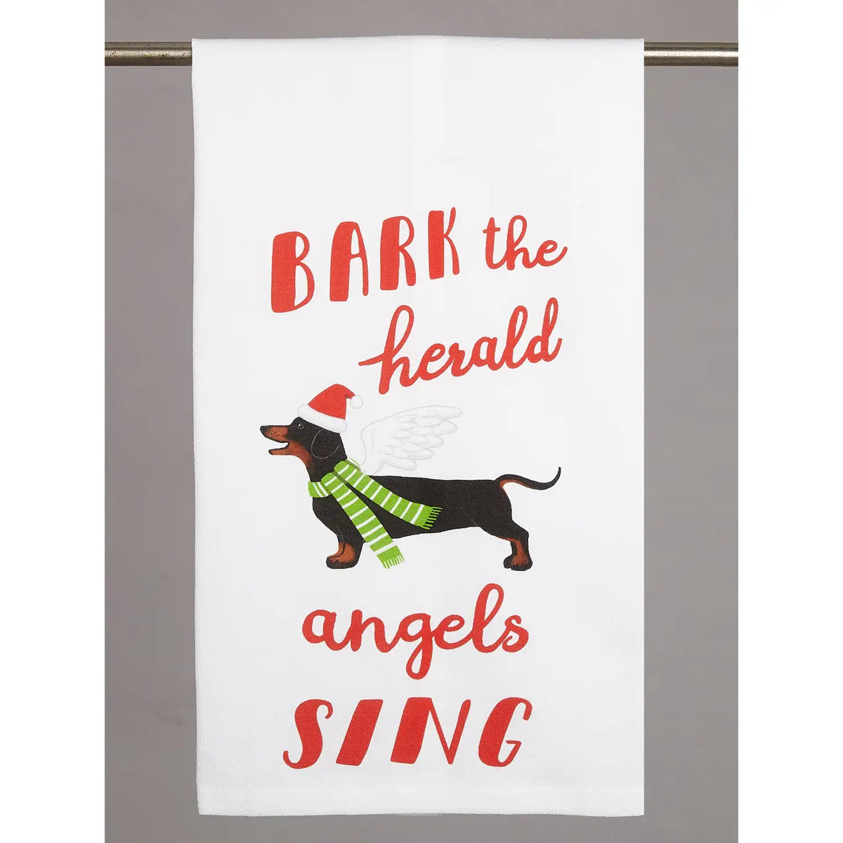 Peking Handicraft - Tea Towel Bark the Herald Angels