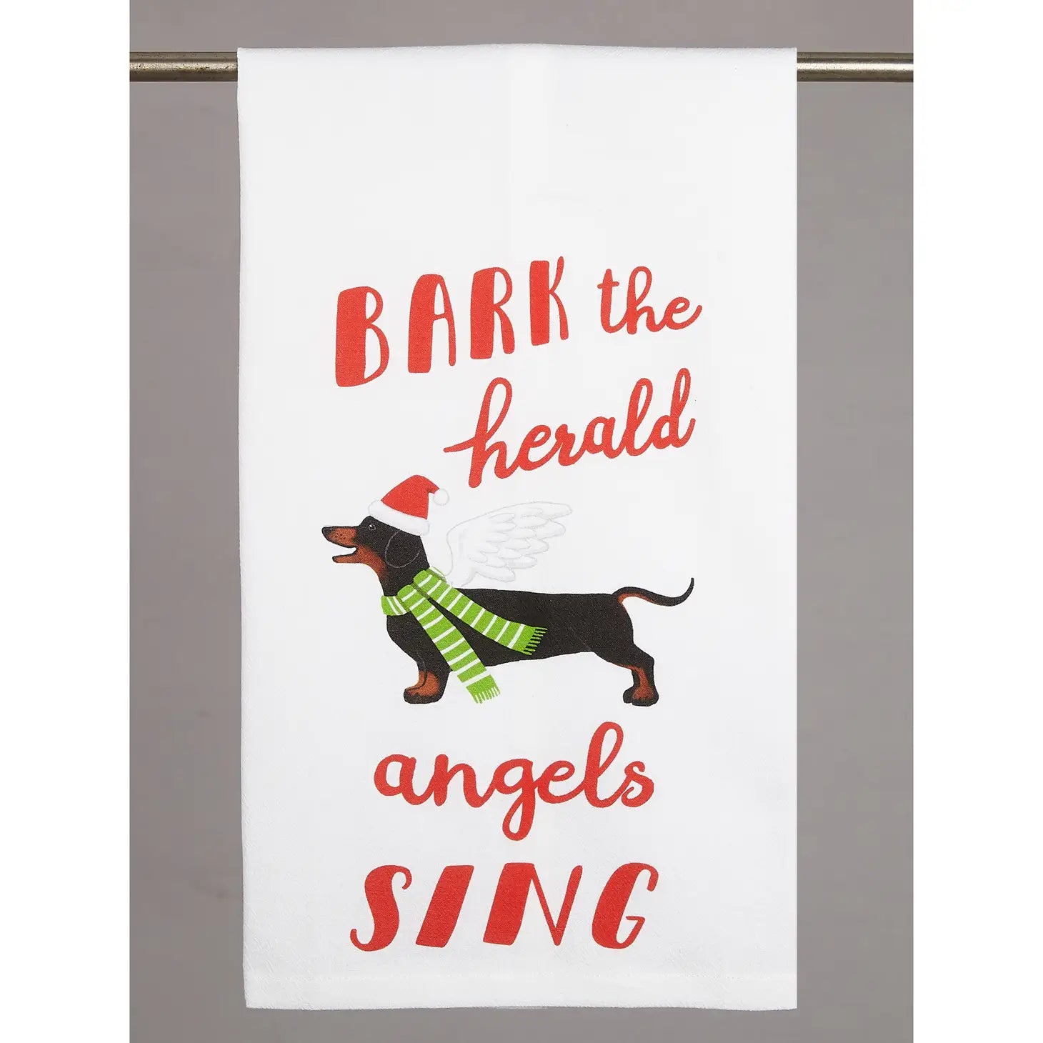 Peking Handicraft - Tea Towel Bark the Herald Angels