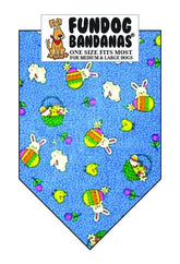 FunDog Bandanas - Dog Bandana Bunny Patch