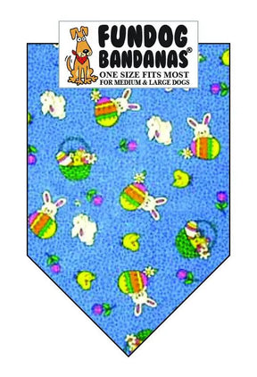 FunDog Bandanas - Dog Bandana Bunny Patch