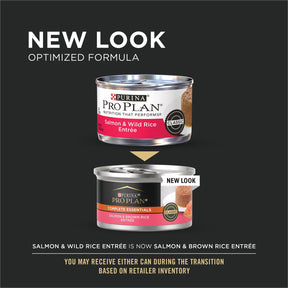Purina Pro Plan- All Breeds, Adult Cat Salmon & Wild Rice Entrée Classic Canned Cat Food-Southern Agriculture