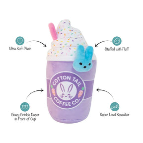 Petshop by Fringe Studio - Dog Toy Cotton Tail Coffee Co Plush - Southern Agriculture 