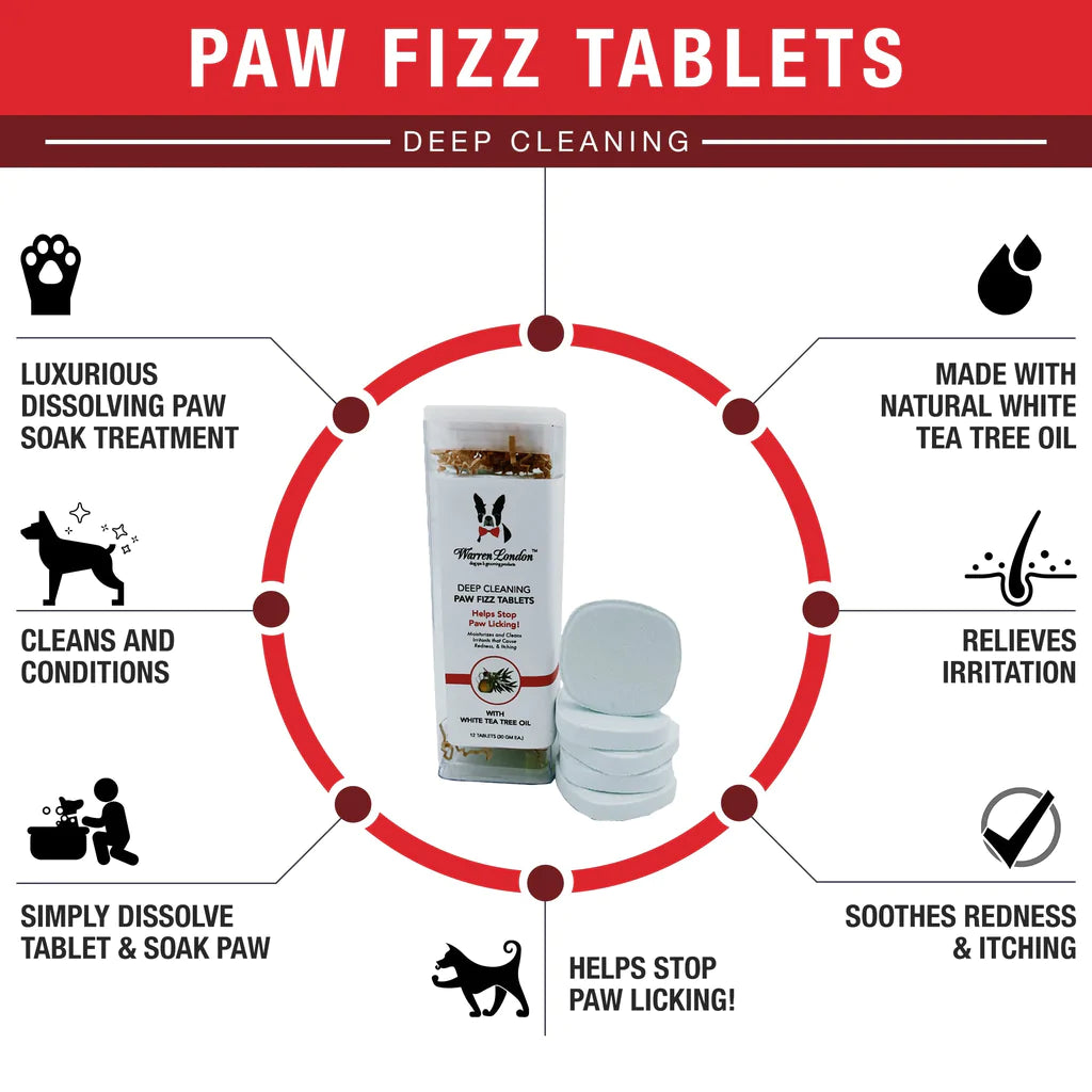 Warren London - Deep Cleaning Paw Fizz Soak - Southern Agriculture 