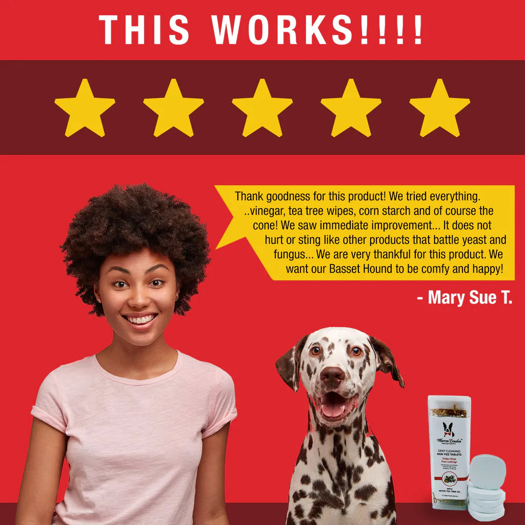 Warren London - Deep Cleaning Paw Fizz Soak - Southern Agriculture 