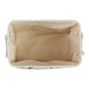 Bone Dry - Pet Bin Paw & Bone Polyester Rectangular