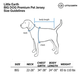 Little Earth Productions - Dallas Cowboys Premium Jersey for Pets BIG