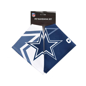 Little Earth Productions - Dallas Cowboys Bandana Set Home & Away