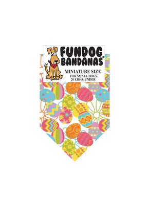 FunDog Bandanas - Dog Bandana Tossed Egg - Southern Agriculture 
