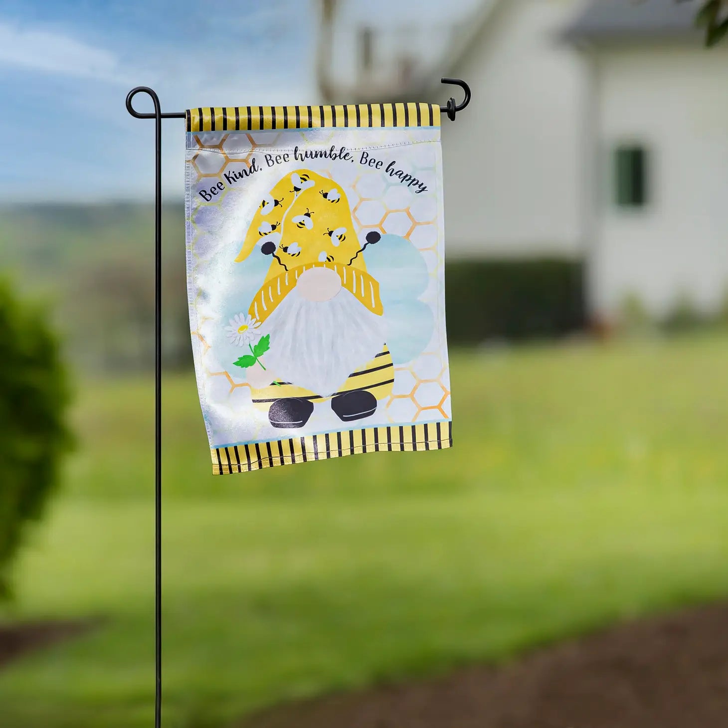Flag Bee Humble Bee Gnome - Southern Agriculture 