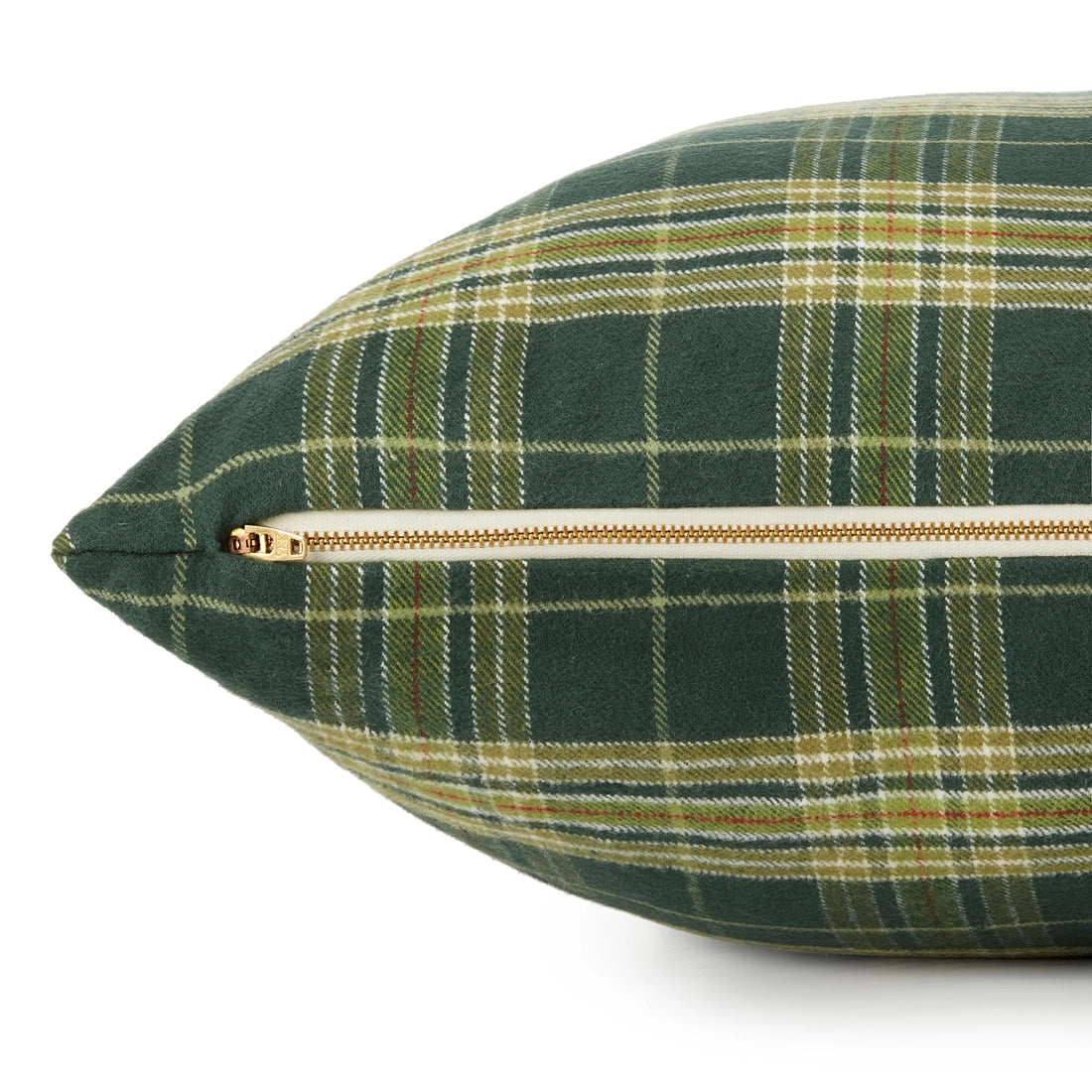 The Foggy Dog - Dog Bed Mossy Plaid Flannel