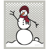 Wet-it! - Snowman Gray Swedish Cloth