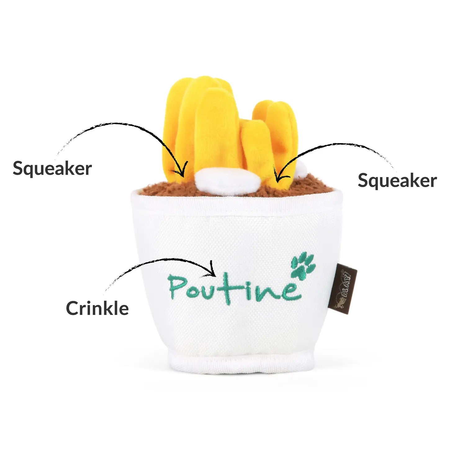 P.L.A.Y Pet Lifestyle And You - Poutine Fries In Cup Of Gravy - Earth Rated