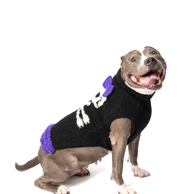 Chilly Dog - Dog Sweater Skull Skirt