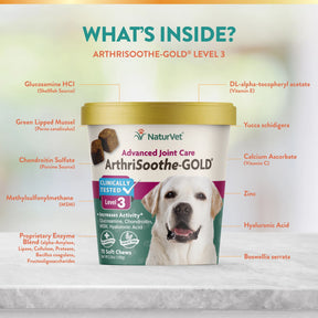 NaturVet - Arthrisoothe-Gold Level 3 Advanced Care by NaturVet - Southern Agriculture 