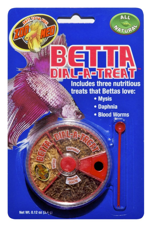 Zoo Med - Betta Dial-A-Treat - Mysis, Daphnia & Blood Worms - Southern Agriculture 