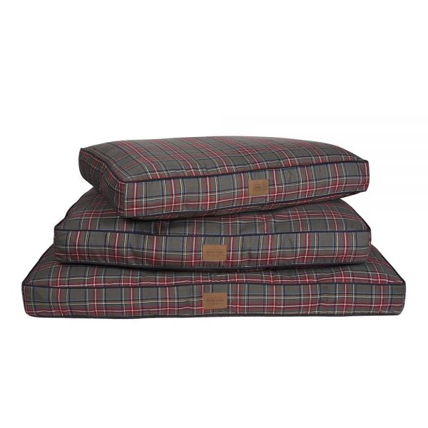 Carolina Pet Company - Pendleton Grey Stewart Tartan Plaid Pet Napper Dog Bed