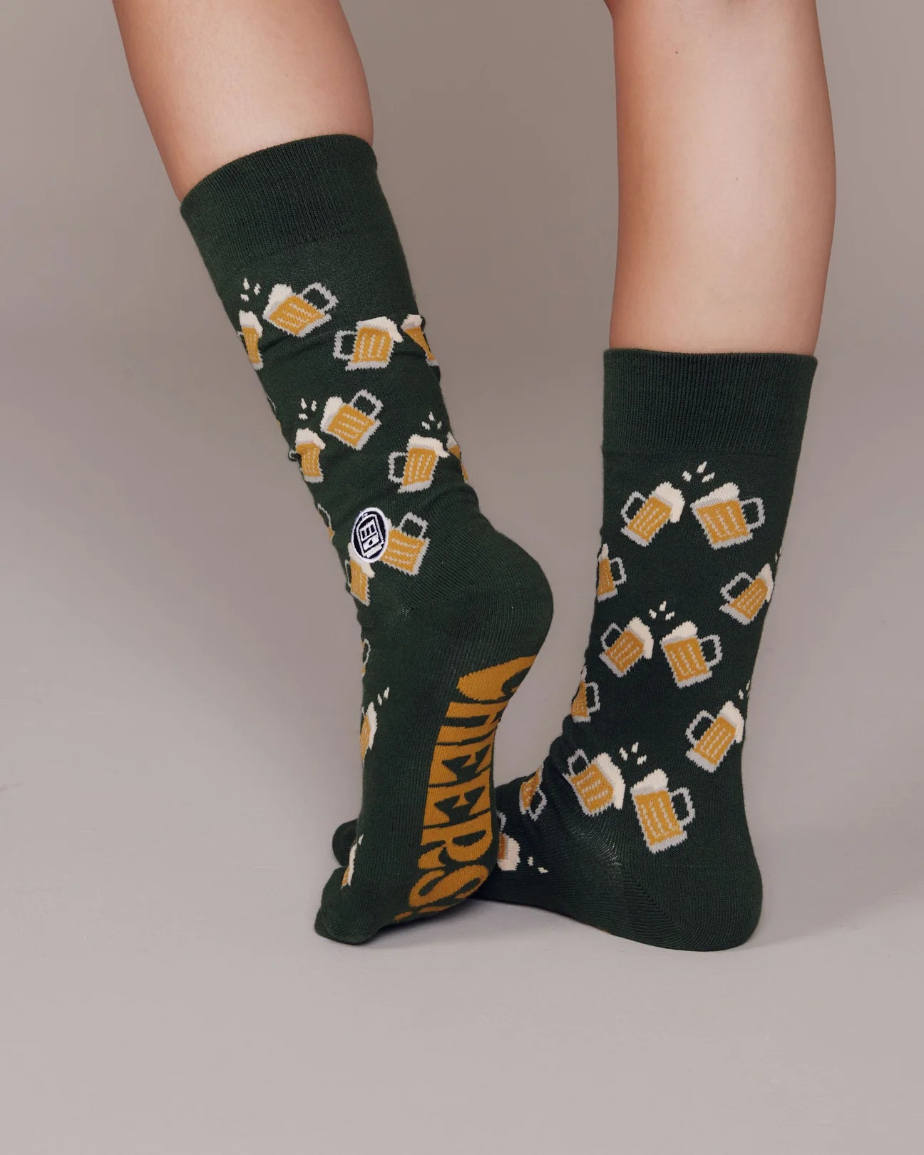 Bonfolk - Beer Green Socks - Southern Agriculture 