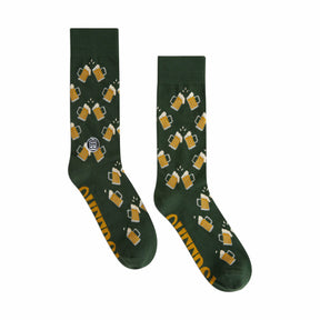 Bonfolk - Beer Green Socks - Southern Agriculture 